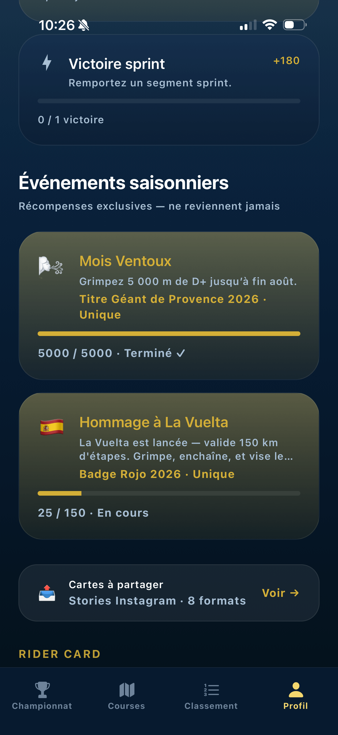 Événements saisonniers